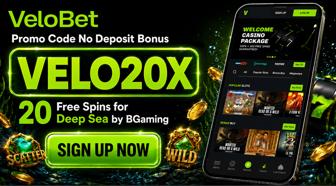 velobet promo code